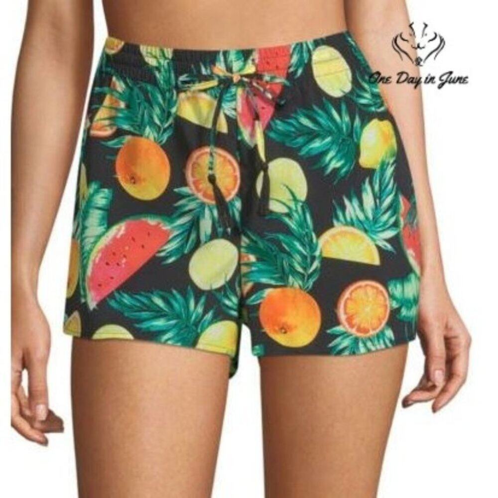 City Streets Juniors Coverup Shorts Size S